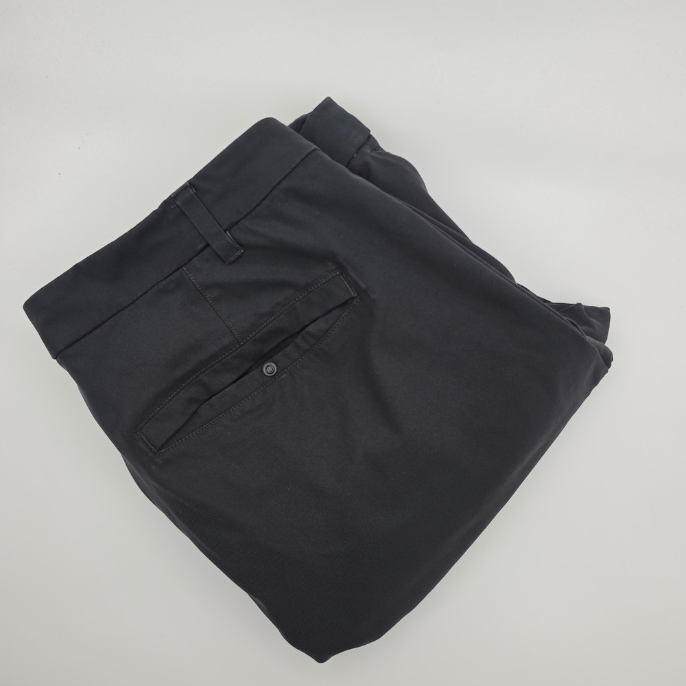 Lululemon Commission Pant Men 38 Black Excellent‎ Slim Fit Warpstreme Chino